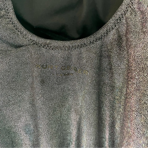 Kurt Geiger Eye Gunmetal Metallic One-Piece Swimsuit size large NWT - Picture 6 of 14